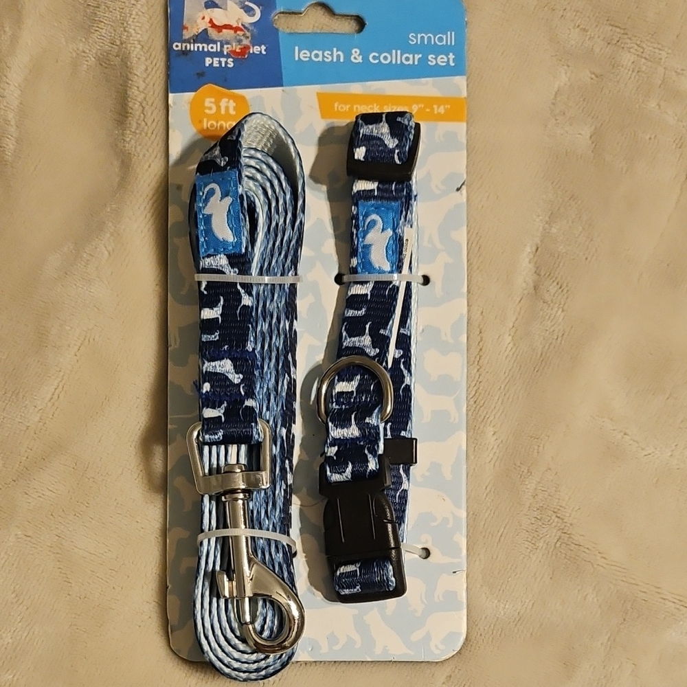 Leash and Collar Set for Dog New